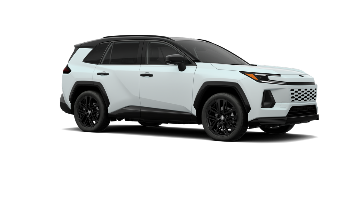 New 2026 Wind Chill Pearl with Midnight Black Metallic roof Toyota XSE image 14