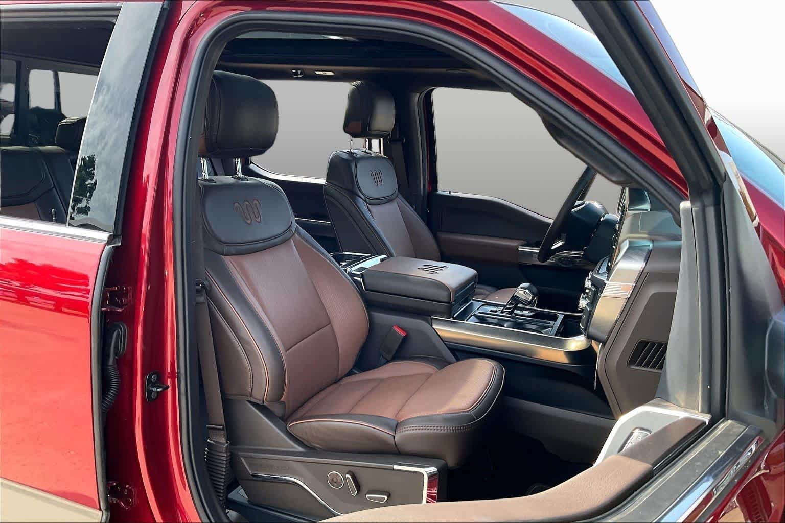 Used 2026 Ruby Red Metallic Tinted Clearcoat/Marsh Gray Ford King Ranch image 9