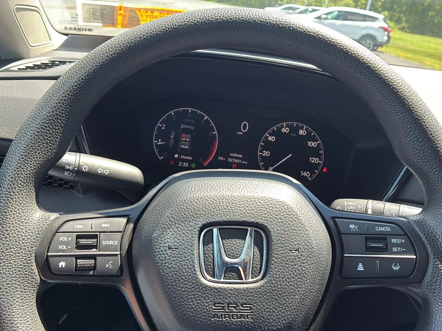Used 2024 Lunar Silver Metallic Honda EX image 6
