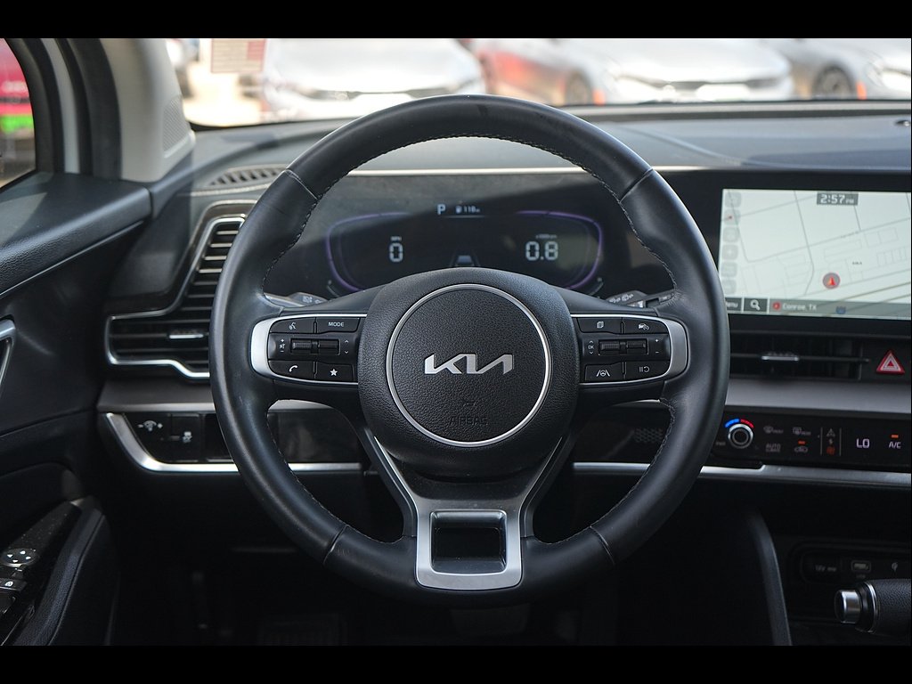 Used 2024 Glacial White Pearl Kia EX image 18