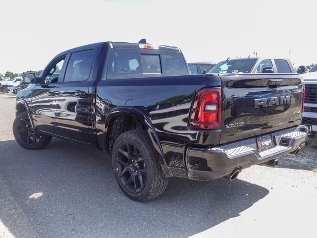 New 2026 Diamond Black Crystal Pearl-Coat Exterior Paint RAM Laramie image 9