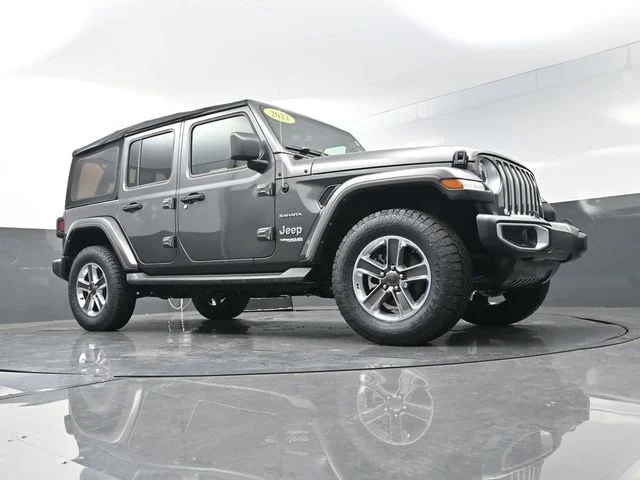 Used 2022 Gray Jeep Unlimited Sahara image 48