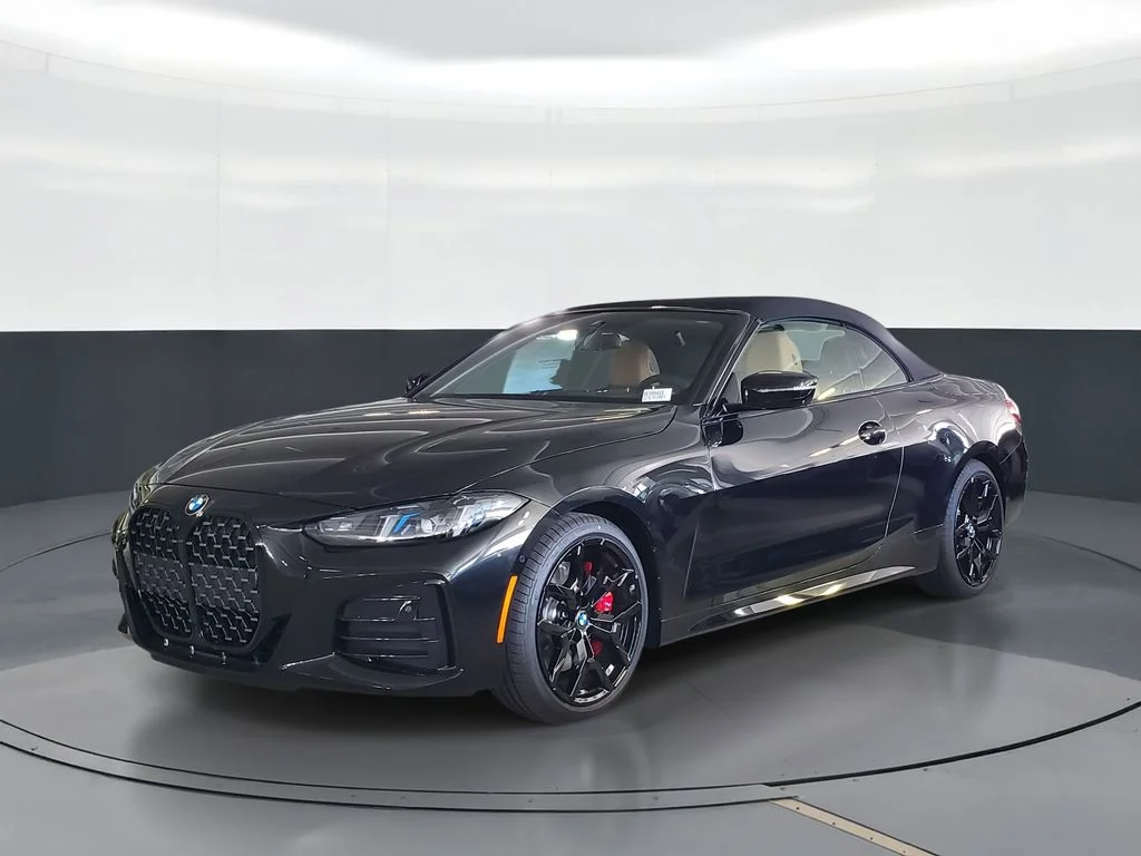 New 2027 Black Sapphire Metallic BMW 430i image 1