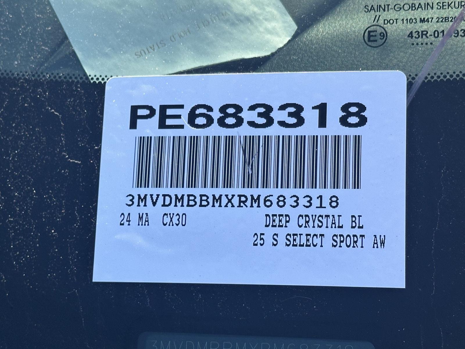 Used 2024 Deep Crystal Blue Mica Mazda 2.5 S Select Sport image 14