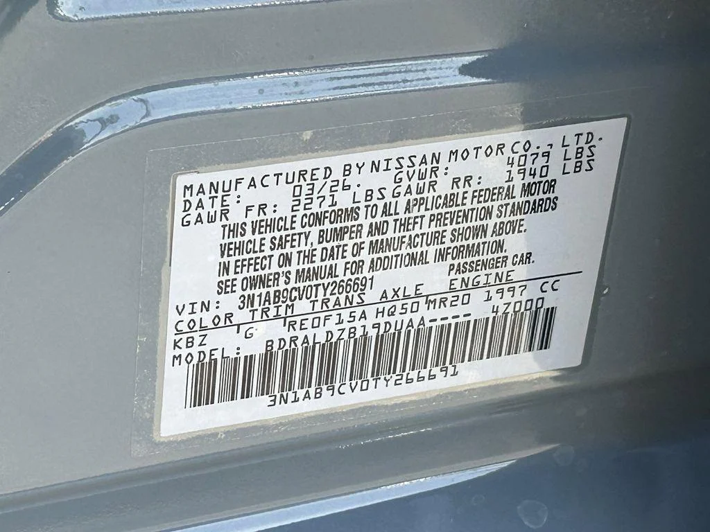 New 2026 Atlantic Gray Metallic Nissan SV image 19
