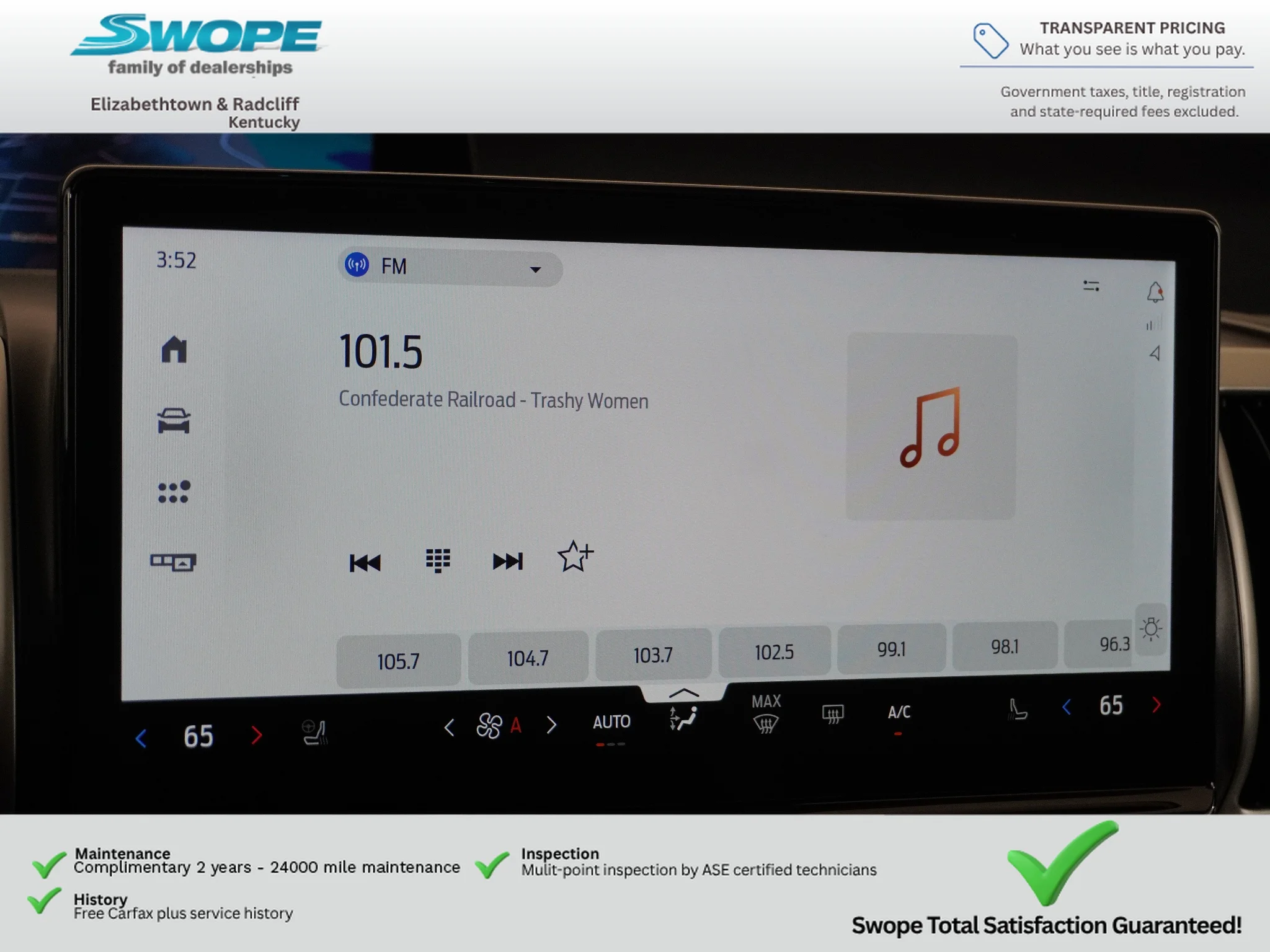Used 2025 OXFORD WHITE Ford Active image 21