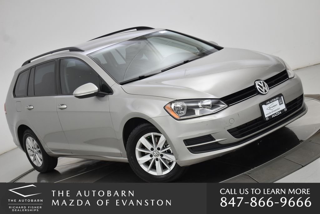 Used 2016 Volkswagen Golf SportWagen TSI S with VIN 3VWC17AU8GM505261 for sale in Evanston, IL