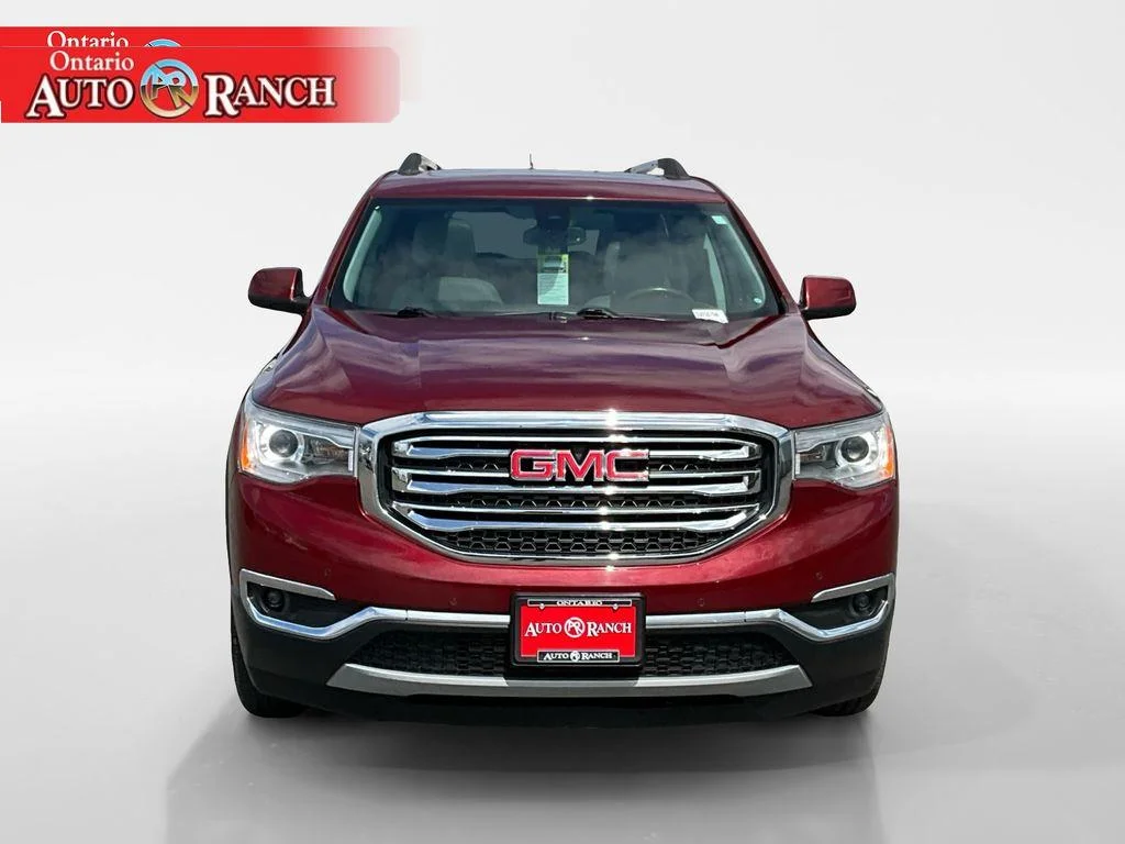 Used 2018 Crimson Red Tintcoat GMC SLT image 8