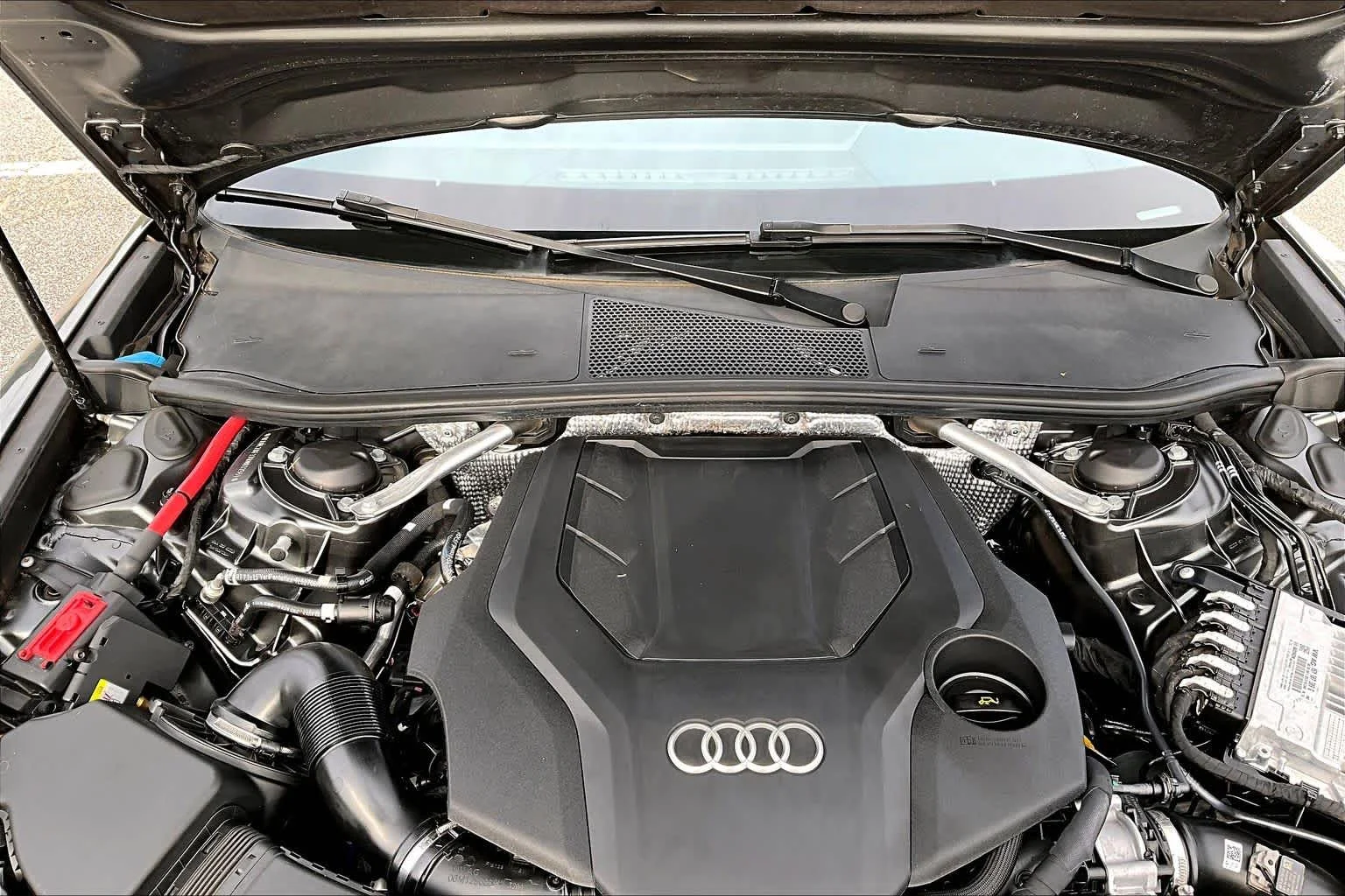 Used 2024 Daytona Gray Pearl Effect Audi Premium Plus image 31