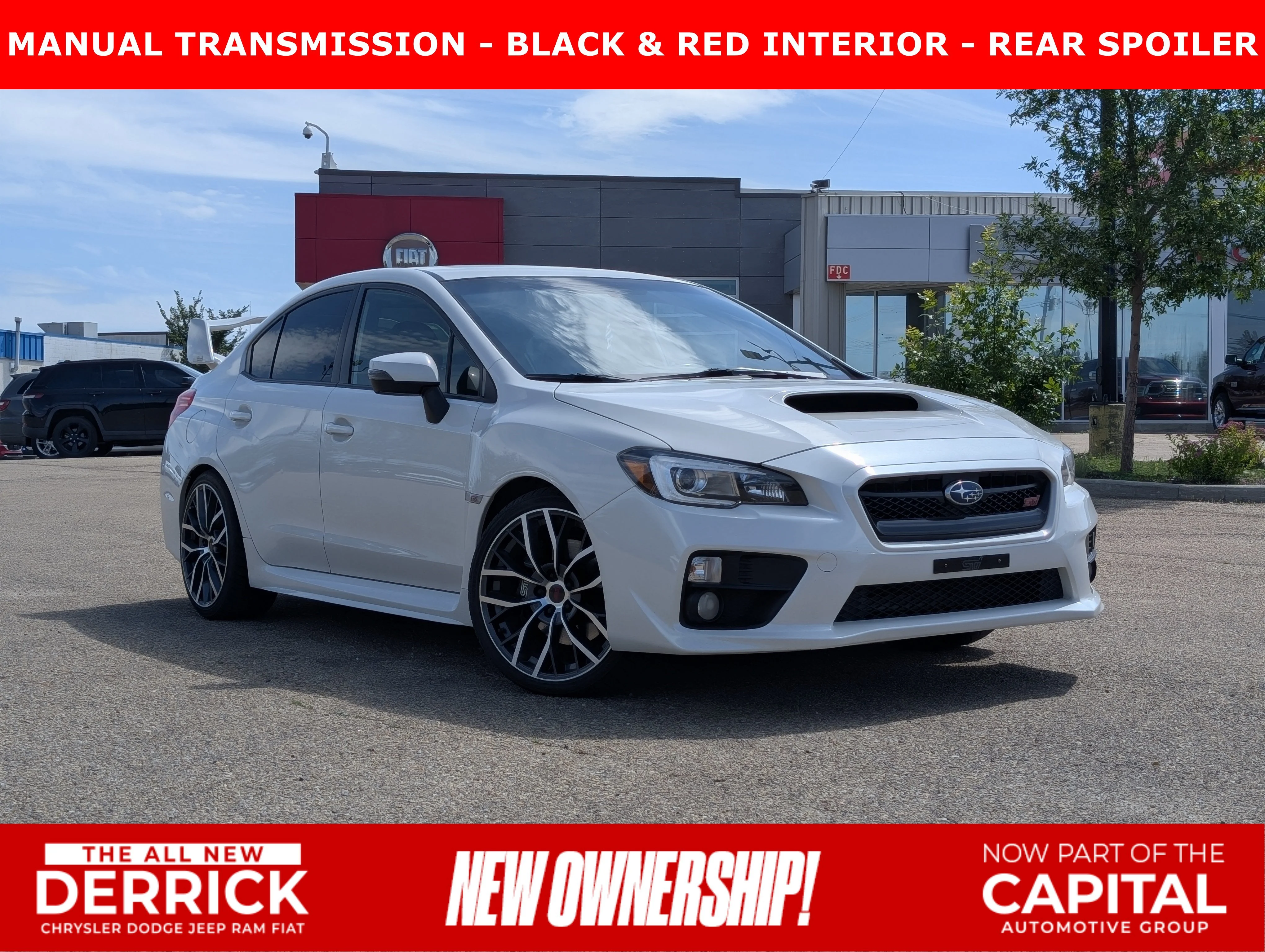 Used 2016 White Subaru STI image 1