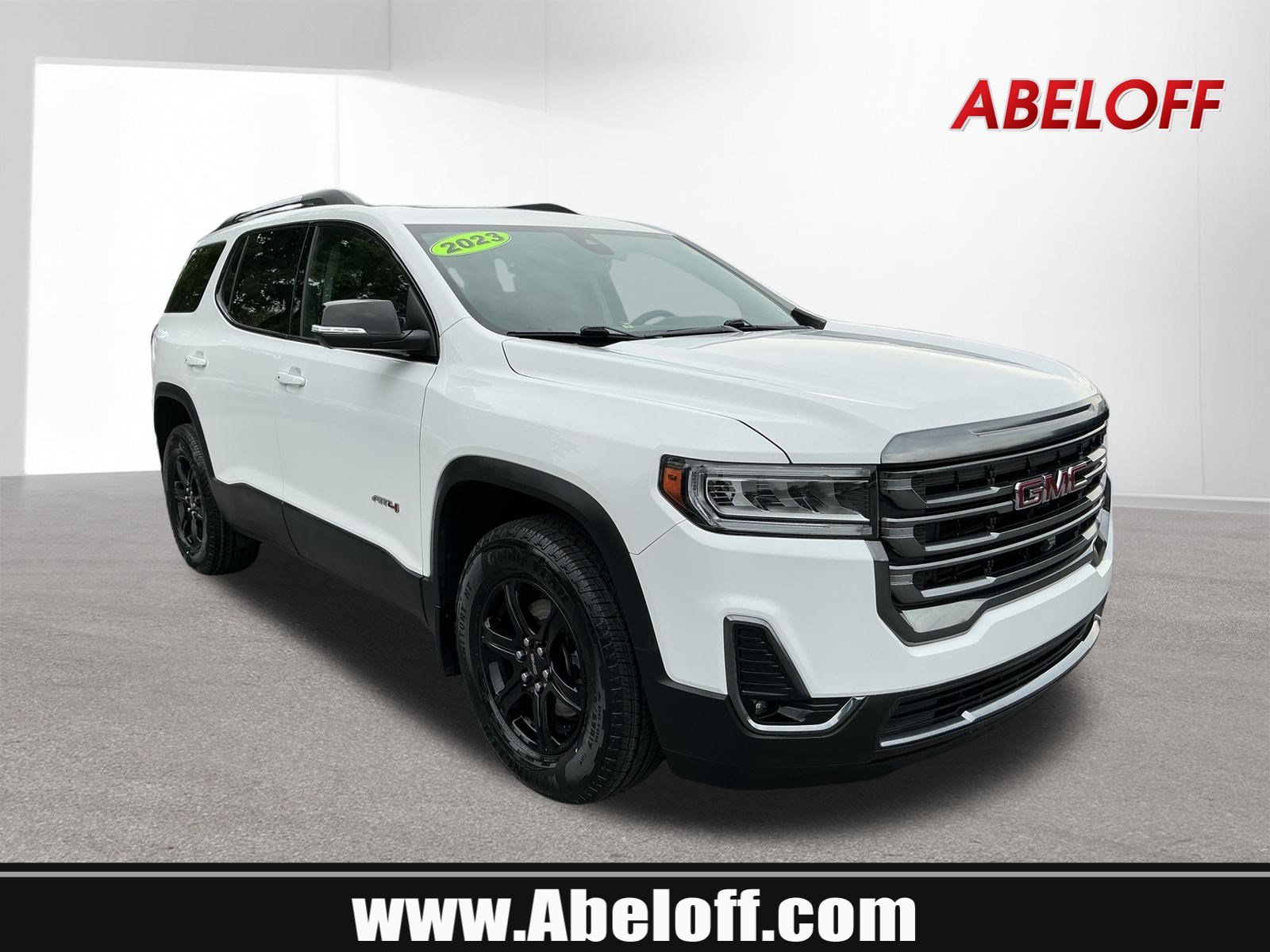 Used 2023 Summit White GMC AT4 image 1