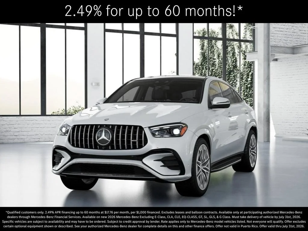 New 2026 MANUFAKTUR Moonlight White Metallic Mercedes-Benz AMG® GLE 53 4MATIC+ Coupe image 83