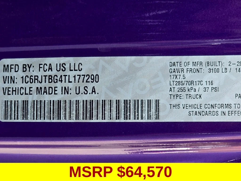 New 2026 Purple Jeep Rubicon X image 44