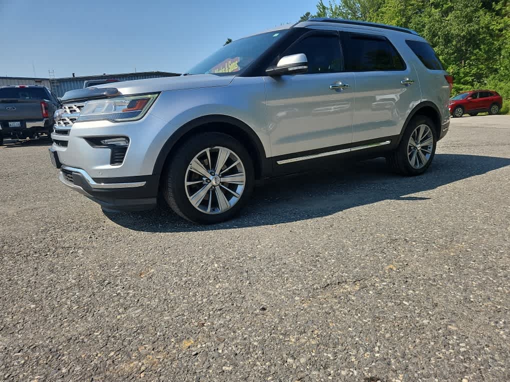 Used 2018 Ford Explorer Limited with VIN 1FM5K8F85JGA85420 for sale in Oakland, ME