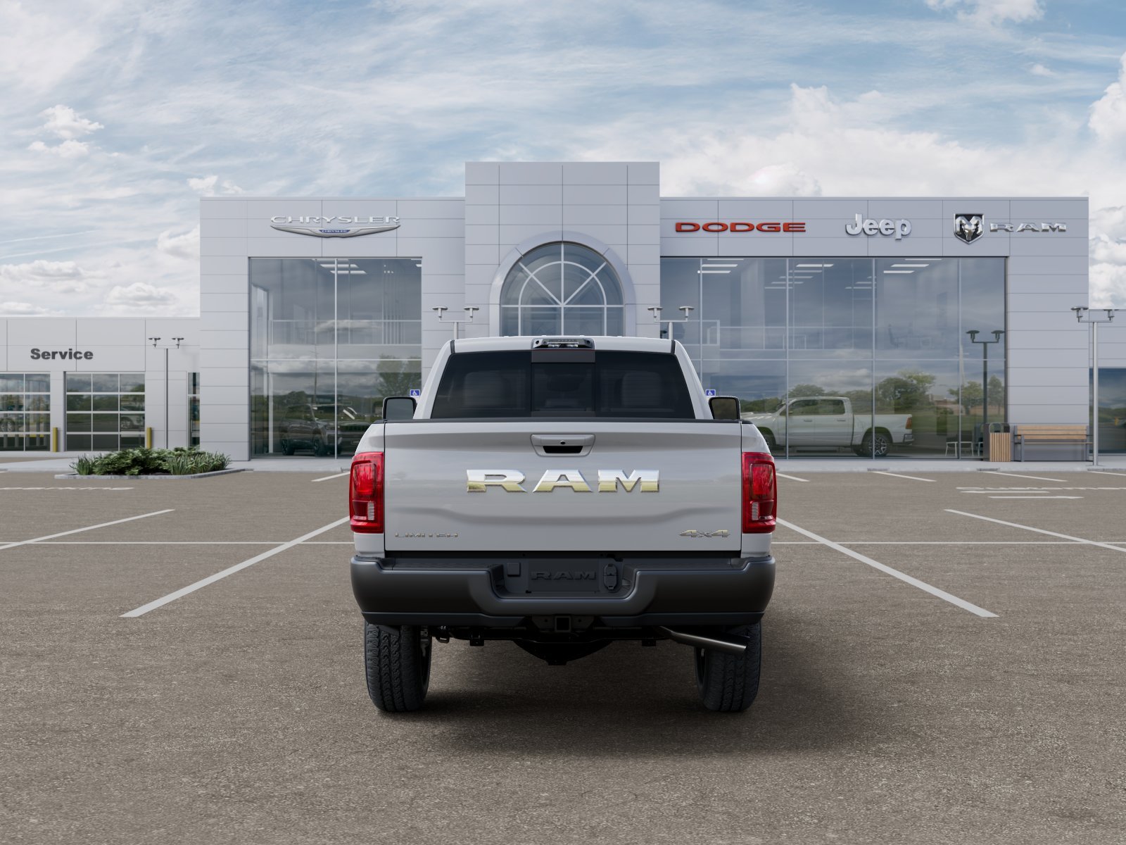 New 2025 Bright White Clearcoat RAM Limited image 31