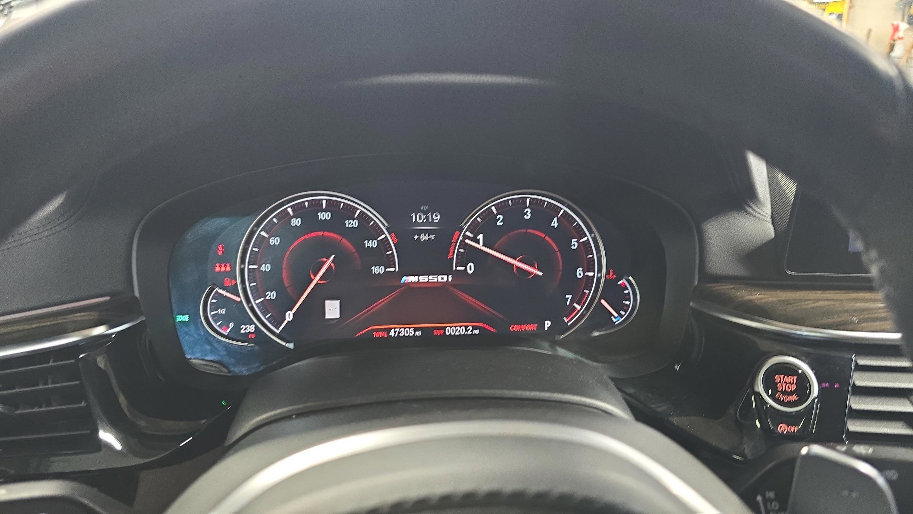 Used 2018 Blue BMW M550i xDrive image 18