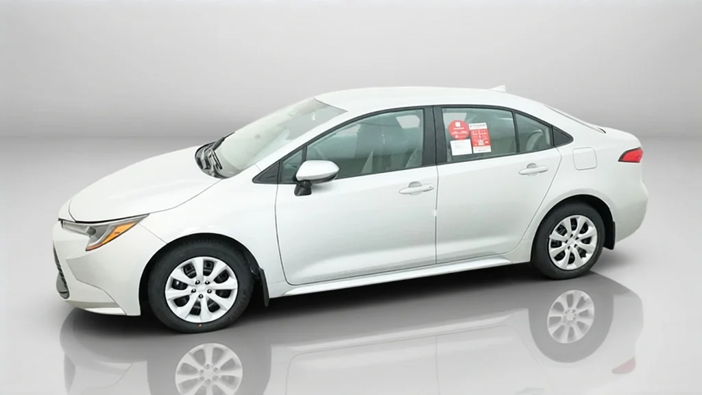 New 2027 Classic Silver Metallic Toyota LE image 16