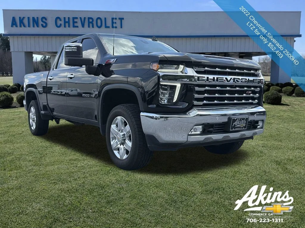 Used 2022 Black Chevrolet LTZ image 8