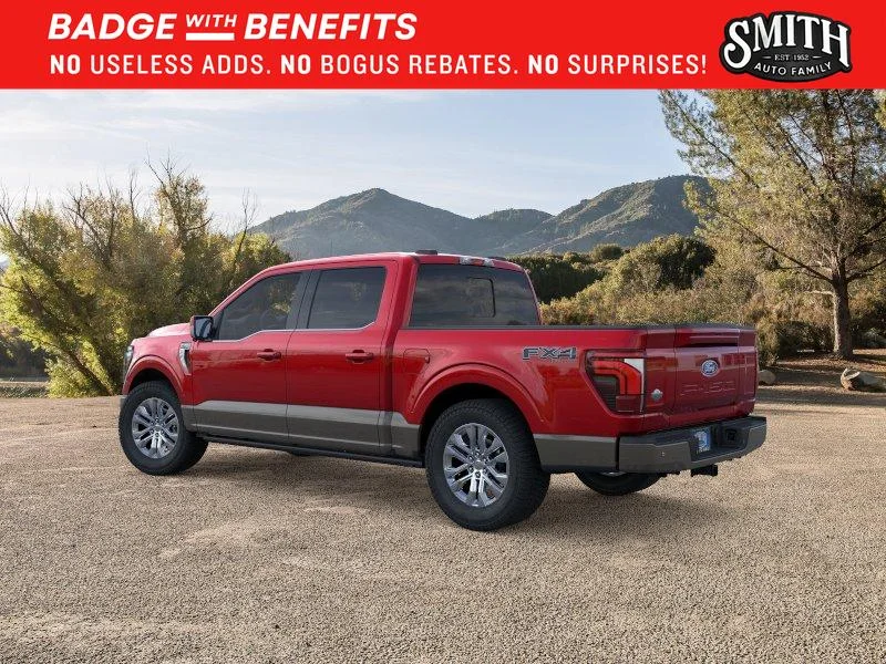 New 2026 RUBY RED METALLIC TINTED CLEARCOAT Ford King Ranch image 5