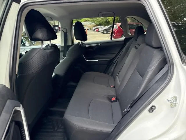 Used 2021 Super White Toyota LE image 13