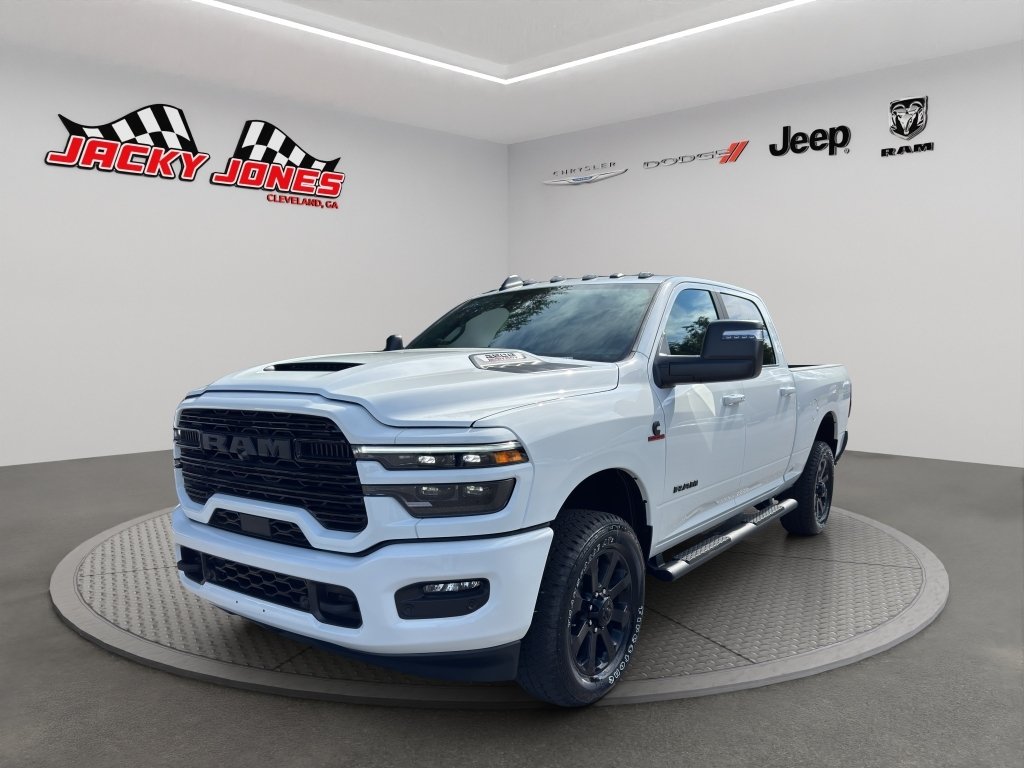 New 2026 Bright White Clear-Coat Exterior Paint RAM Laramie image 1