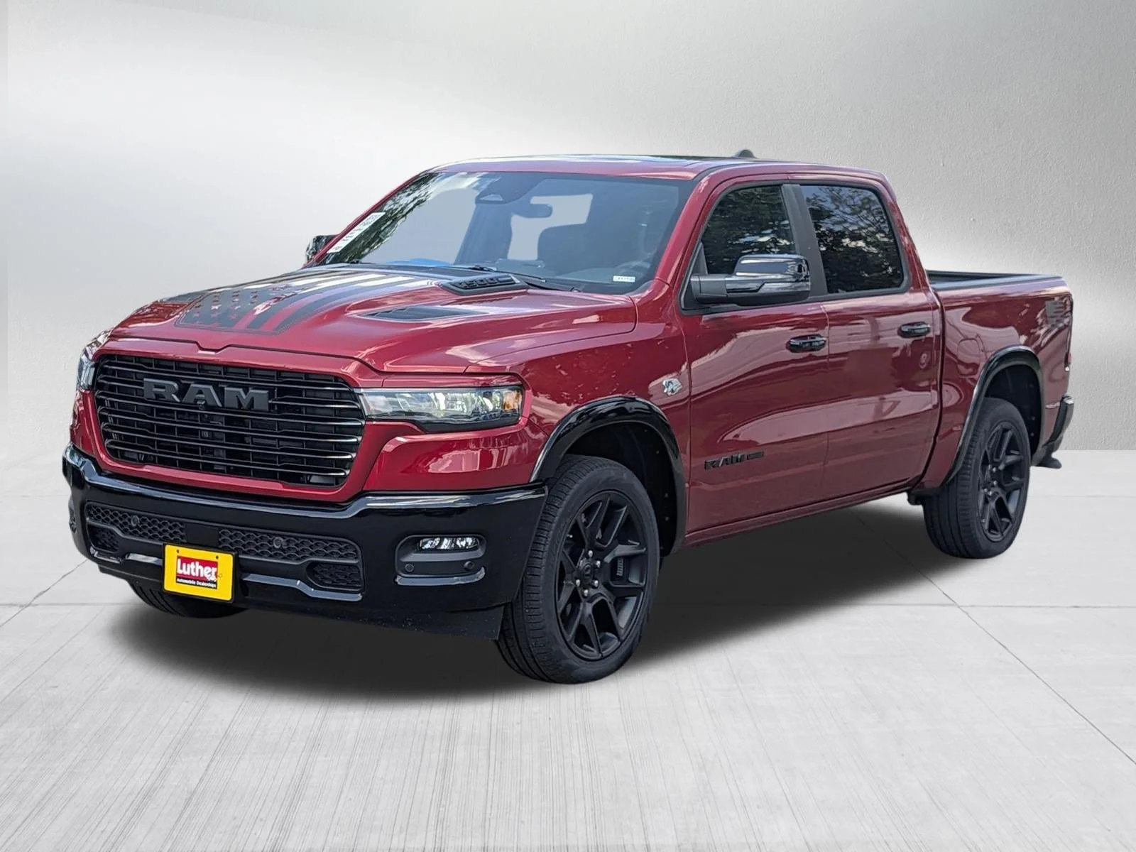 New 2026 Molten Red Pearl-Coat Exterior Paint RAM Laramie image 3