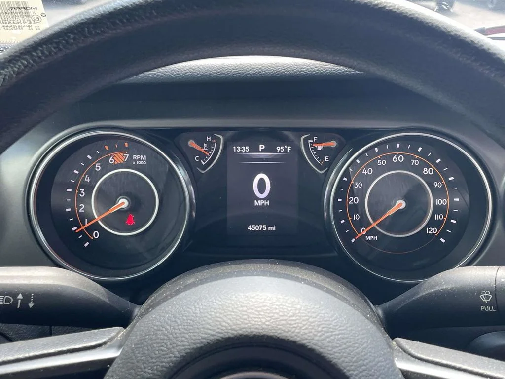 Used 2022 Red Jeep Unlimited Sport image 24