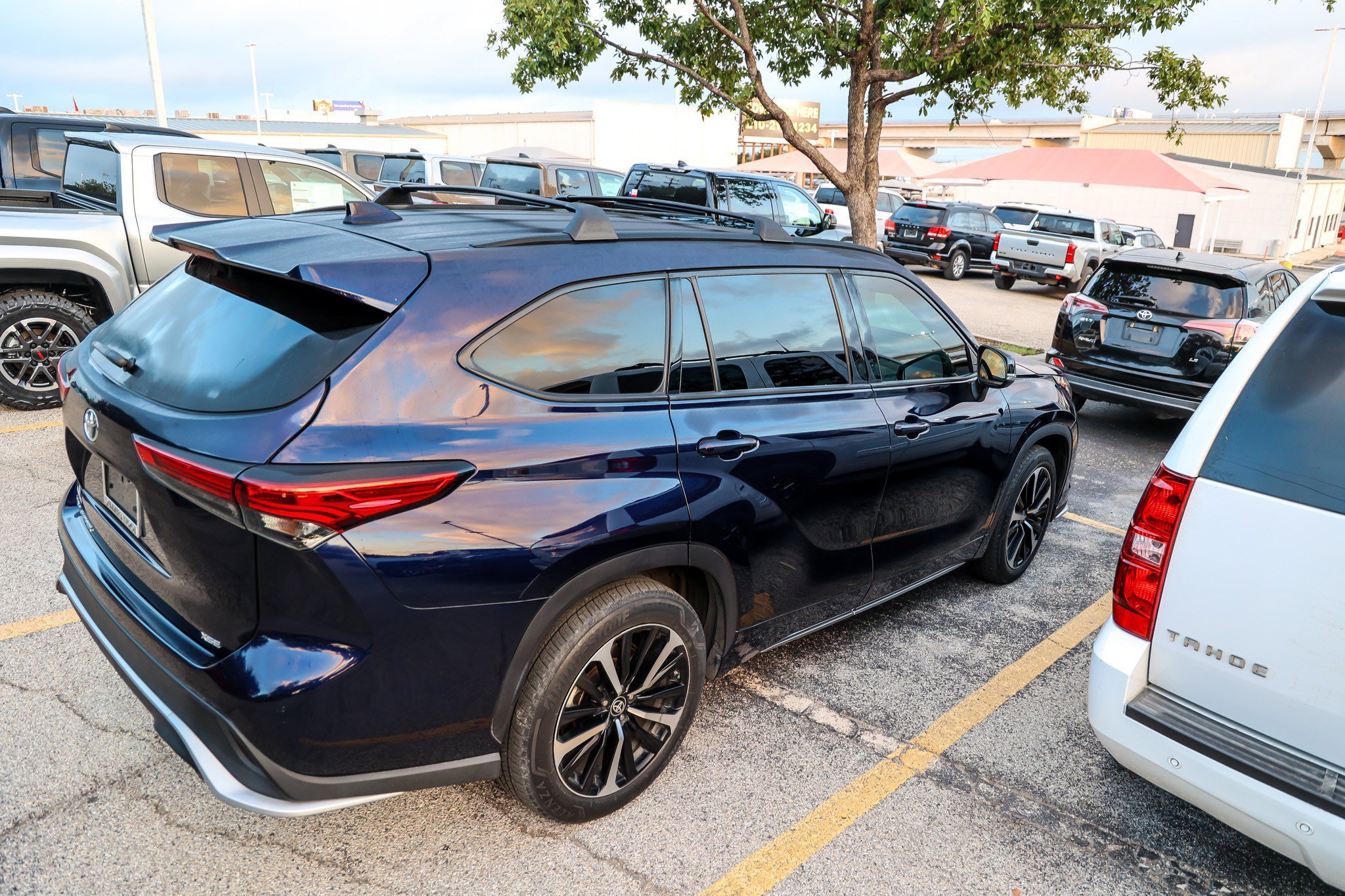 Used 2022 Blue Toyota XSE image 5