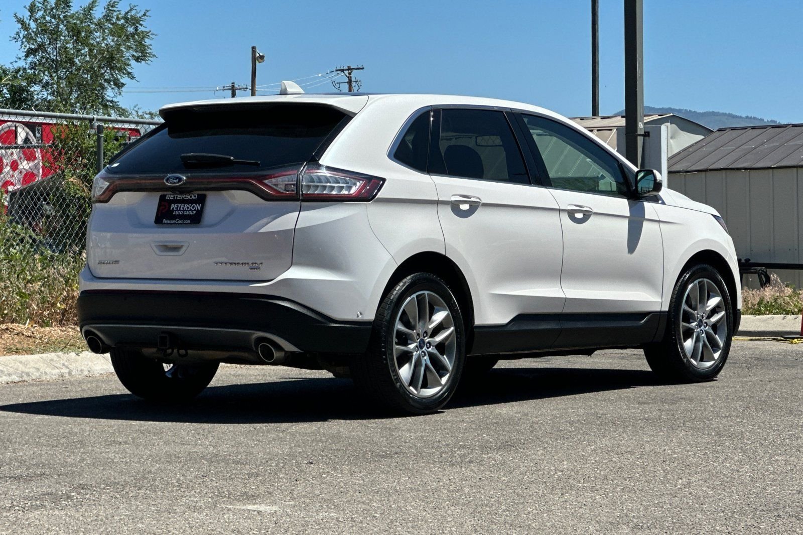 Used 2015 White Ford Titanium image 4