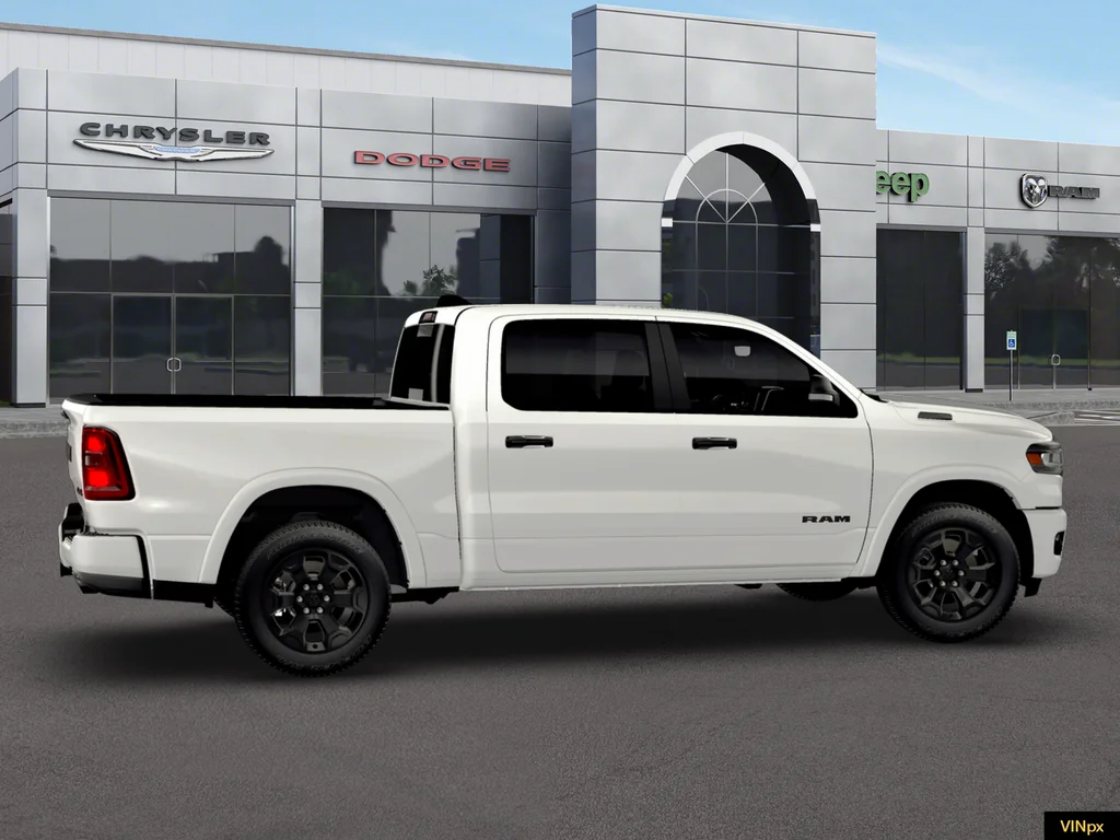 New 2026 Bright White Clear-Coat Exterior Paint RAM Big Horn/Lone Star image 15