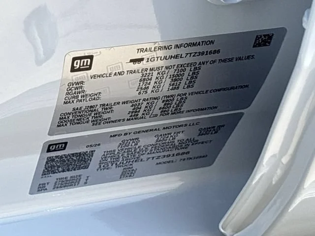 New 2026 Glacier White Tricoat GMC Denali Ultimate image 27