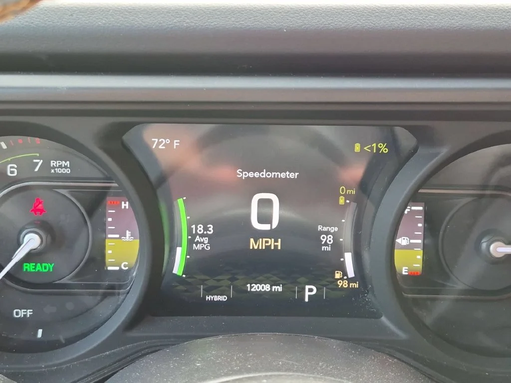 Used 2024 Black Jeep Sahara 4xe image 14