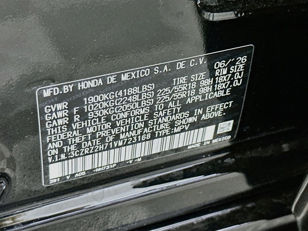 New 2027 Crystal Black Pearl Honda EX-L image 31