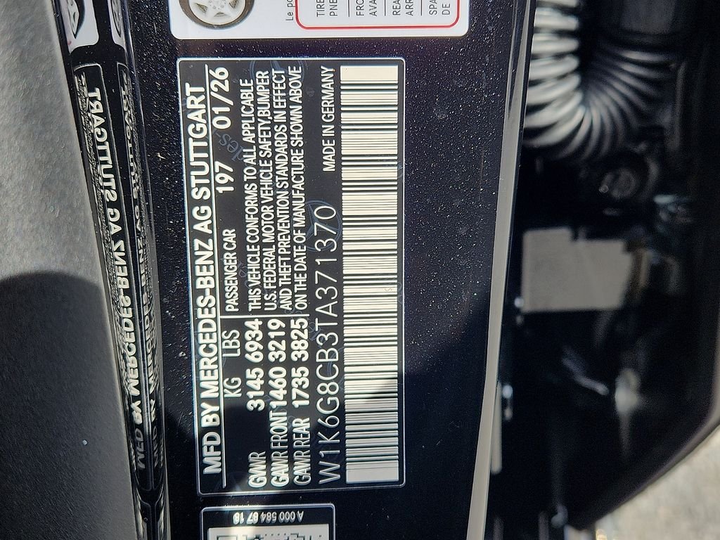 New 2026 Obsidian Black Metallic Mercedes-Benz S 63 E AMG® image 15