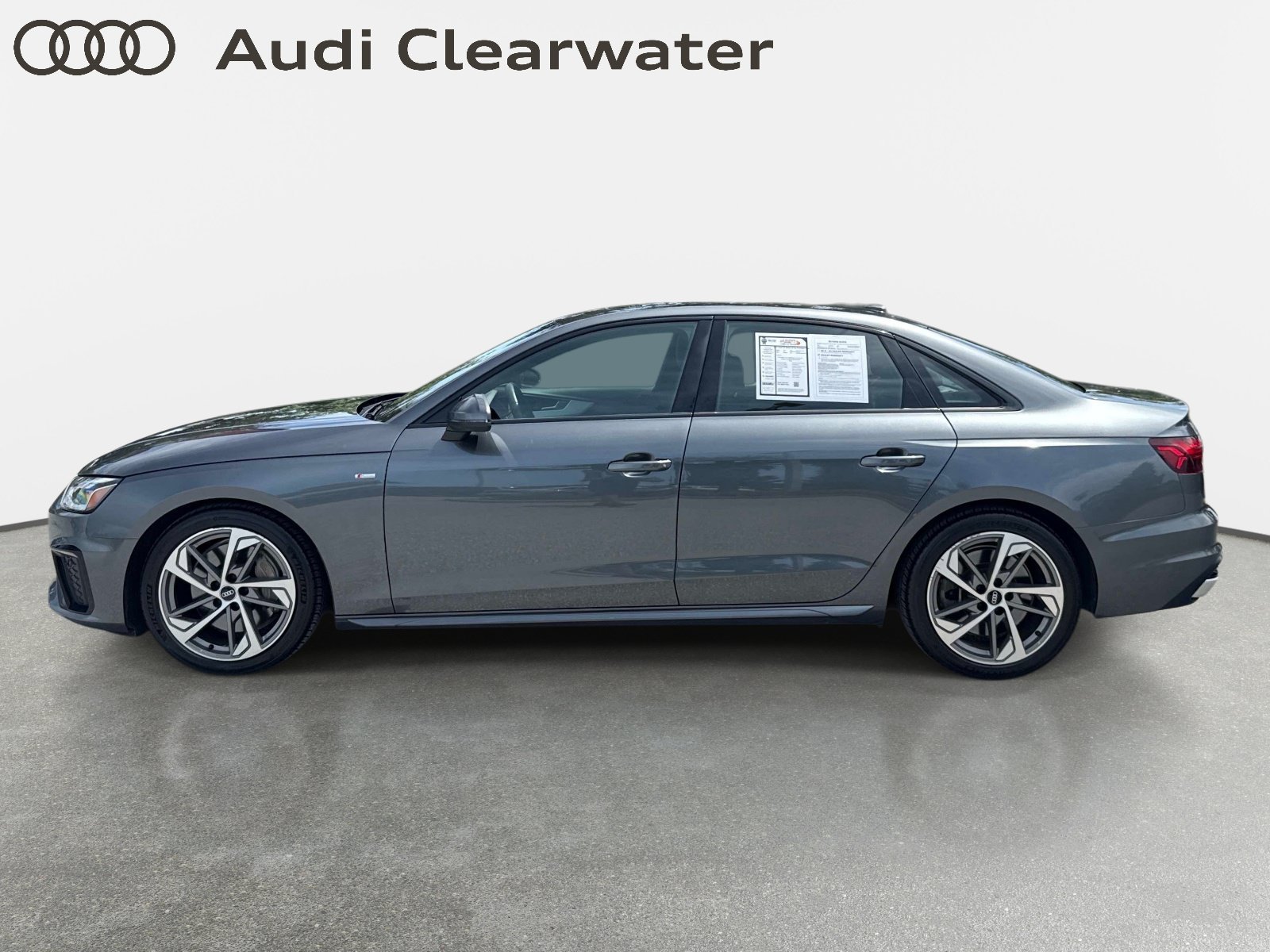Used 2021 Daytona Gray Pearl Audi S line Premium Plus image 2