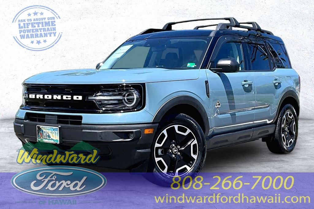 Certified Used 2023 Blue Ford Outer Banks image 1