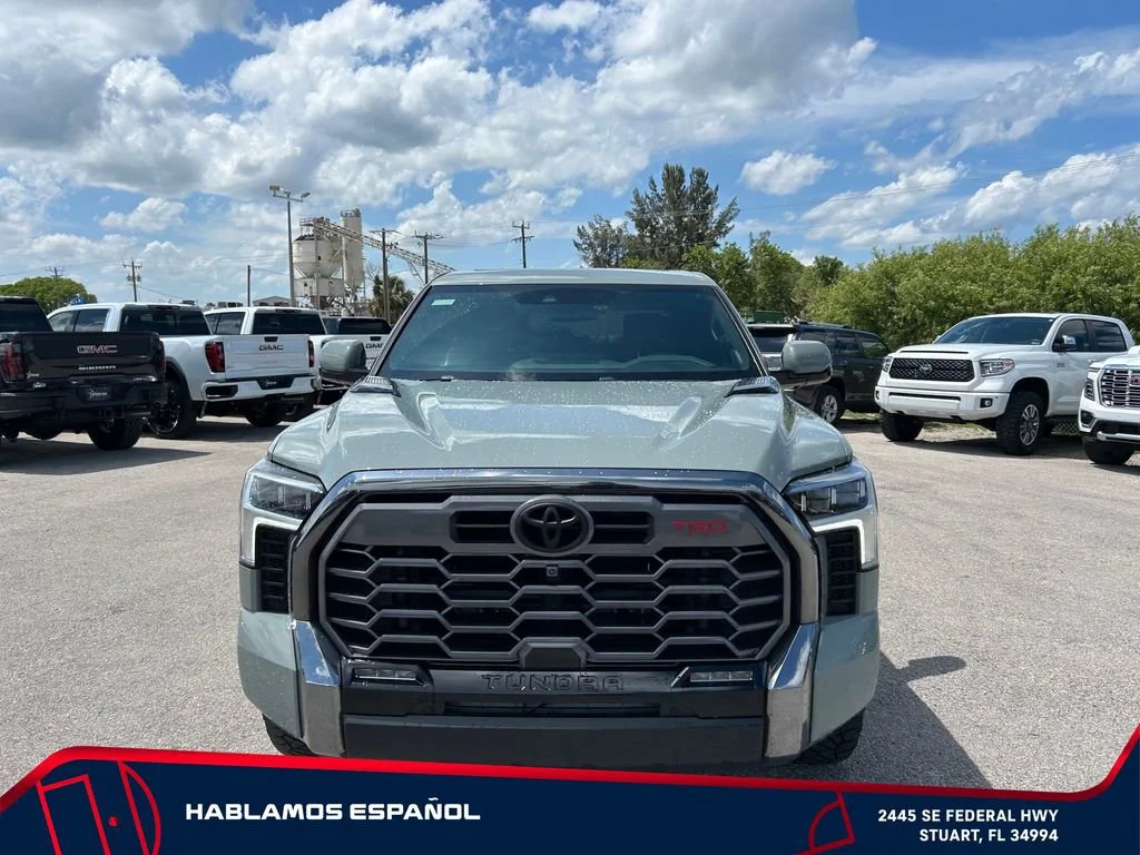Used 2024 Gray Toyota Platinum 4WD image 2