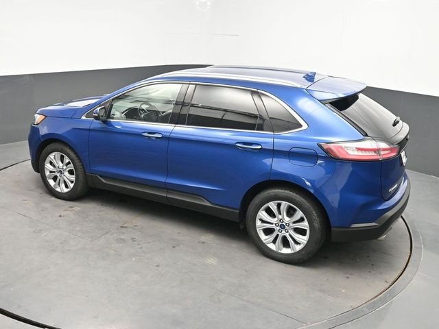 Used 2020 Blue Ford Titanium image 25