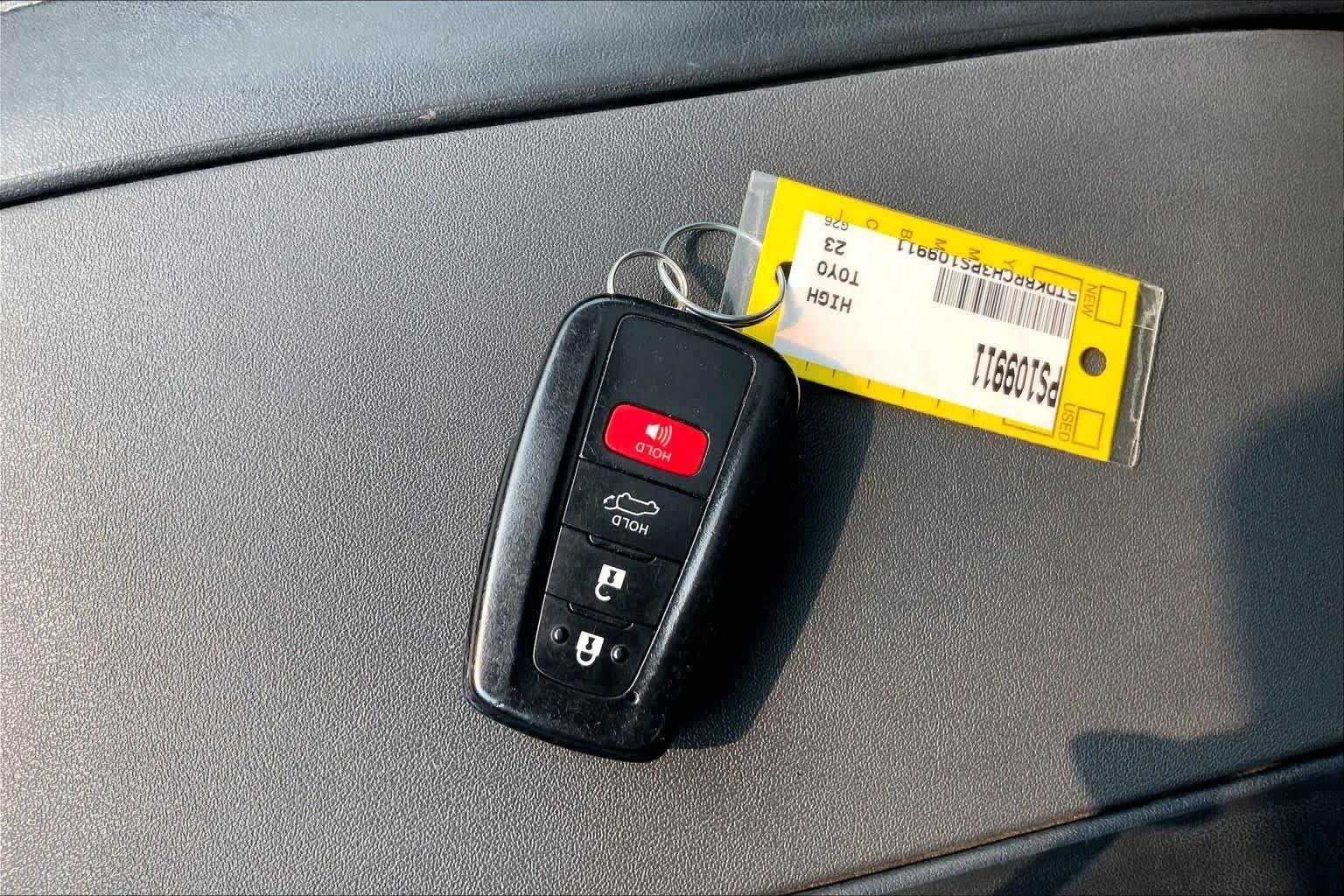 Used 2023 Celestial Silver Metallic Toyota Hybrid XLE image 15