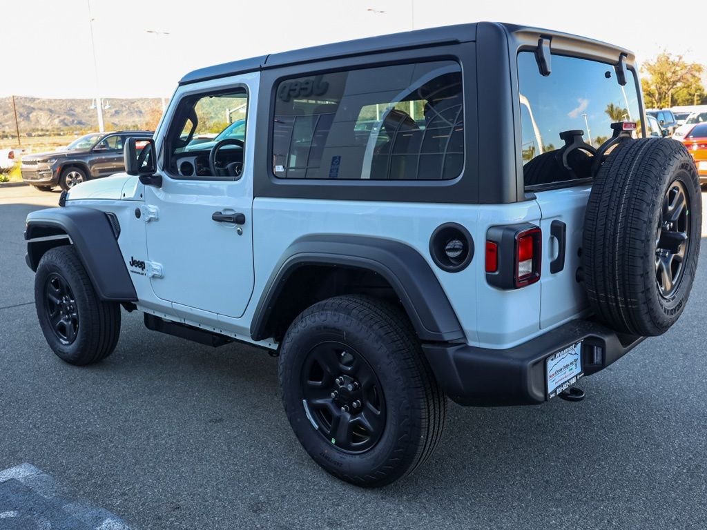 New 2026 Bright White Clear-Coat Exterior Paint Jeep Sport image 5