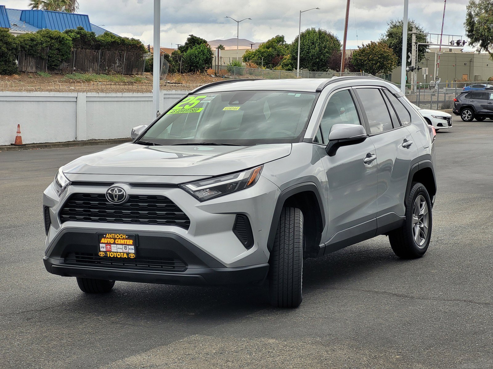 Certified Used 2025 Silver Toyota XLE image 8