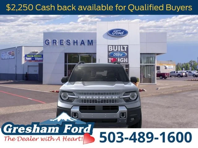 New 2026 Carbonized Gray Metallic Ford Badlands image 6