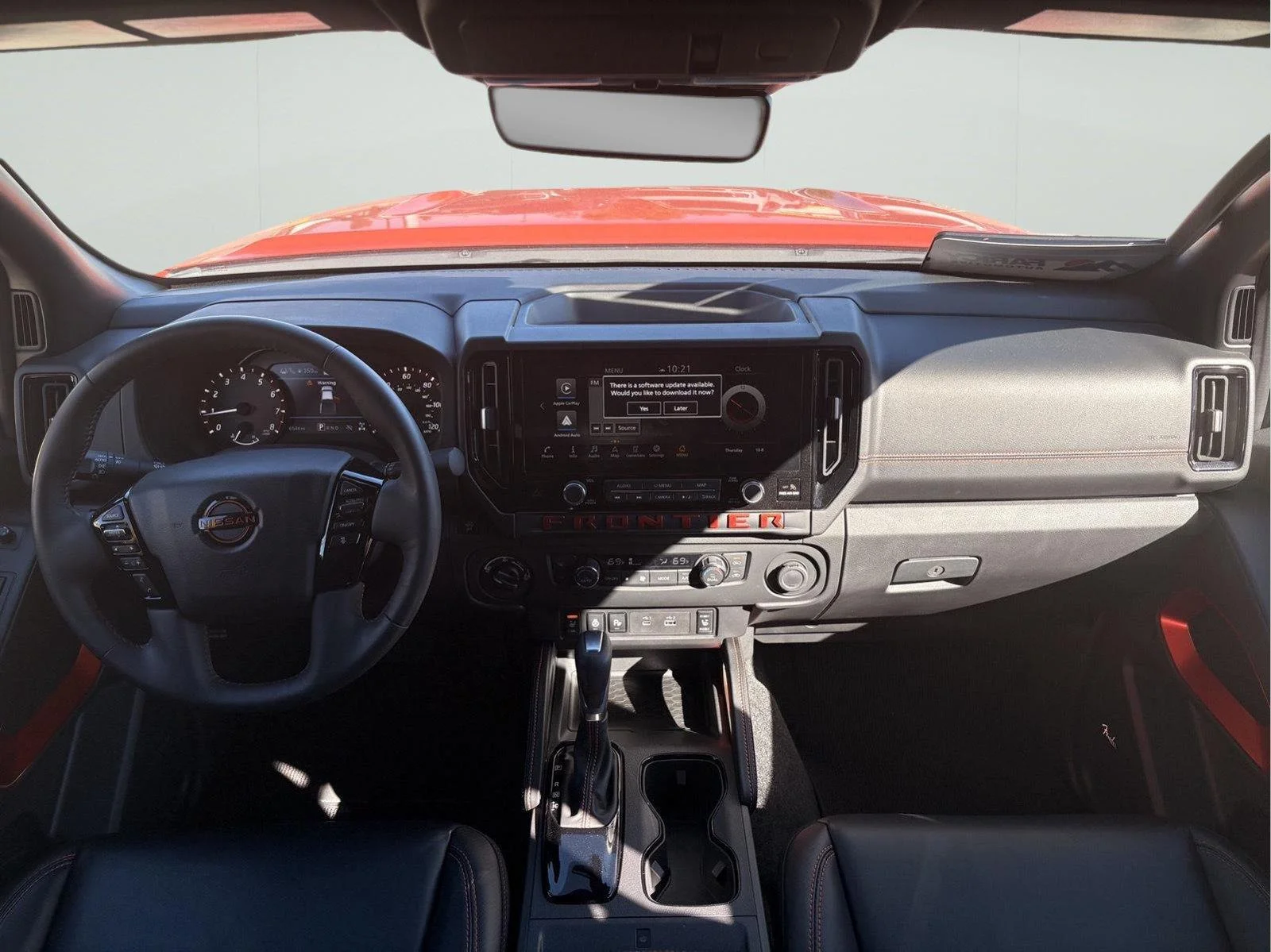 Used 2025 Afterburn Orange Nissan PRO-4X image 12