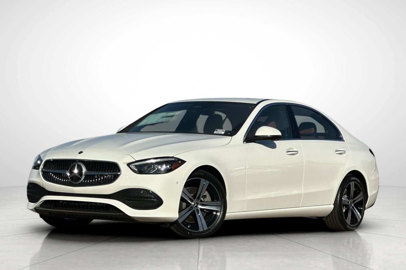 New 2025 Polar White Mercedes-Benz C 300 image 1