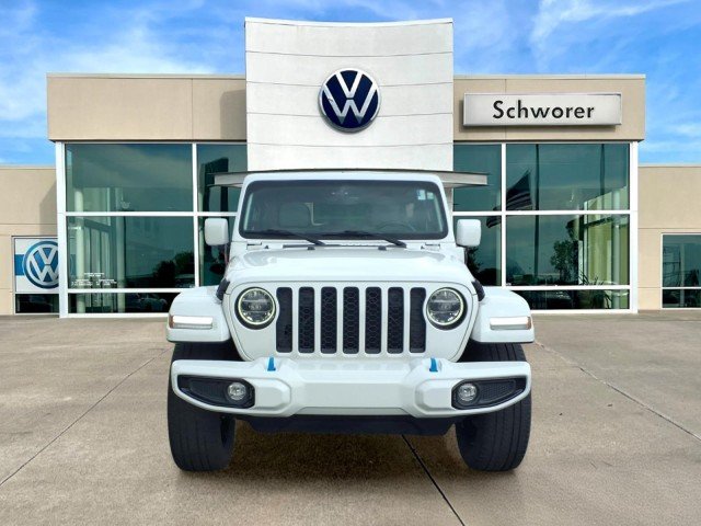 Used 2021 Bright White Clearcoat Jeep Unlimited Sahara High Altitude image 3