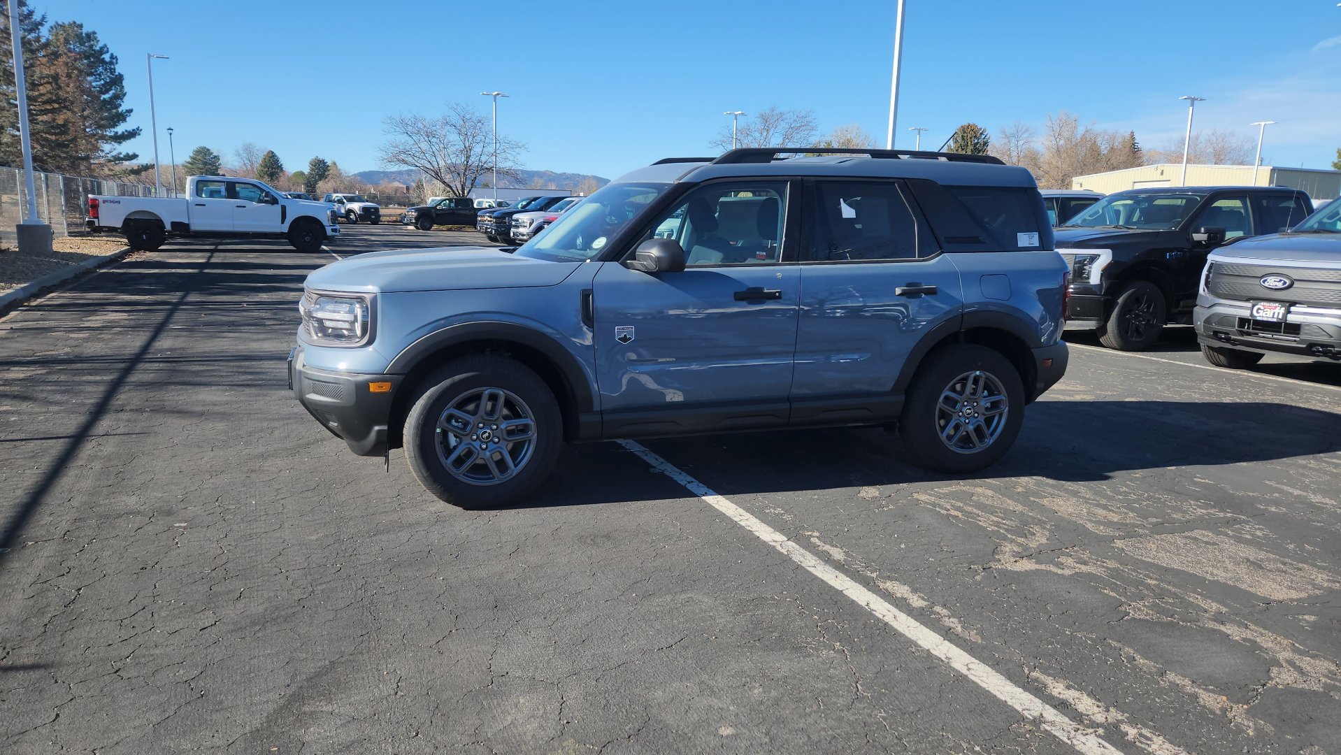 New 2025 Azure Gray Metallic Tri-Coat Ford Big Bend image 4