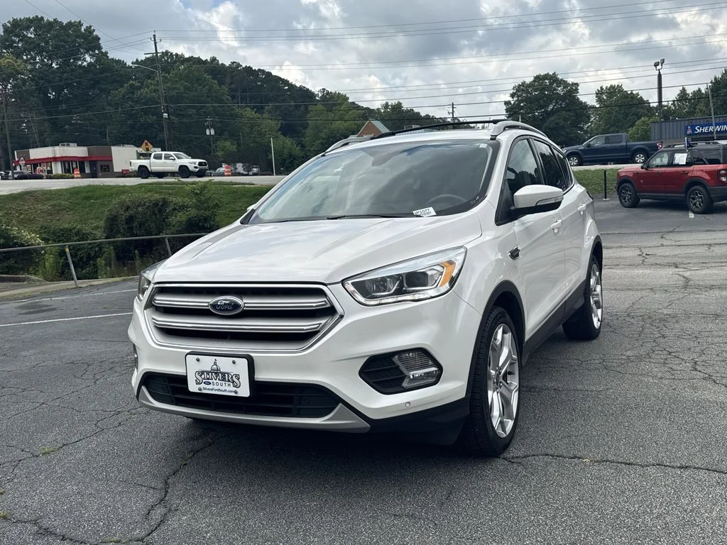 Used 2018 White Ford Titanium image 3