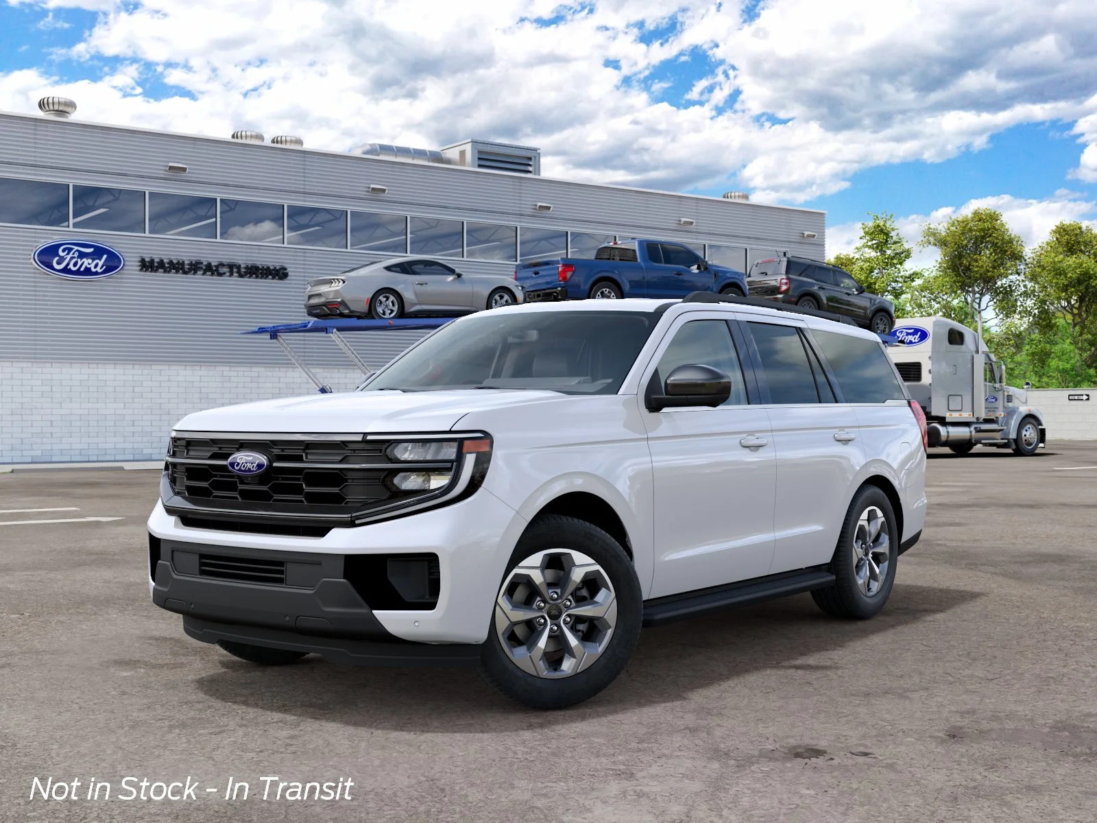 New 2027 Star White Metallic Tri-Coat Ford Active image 2