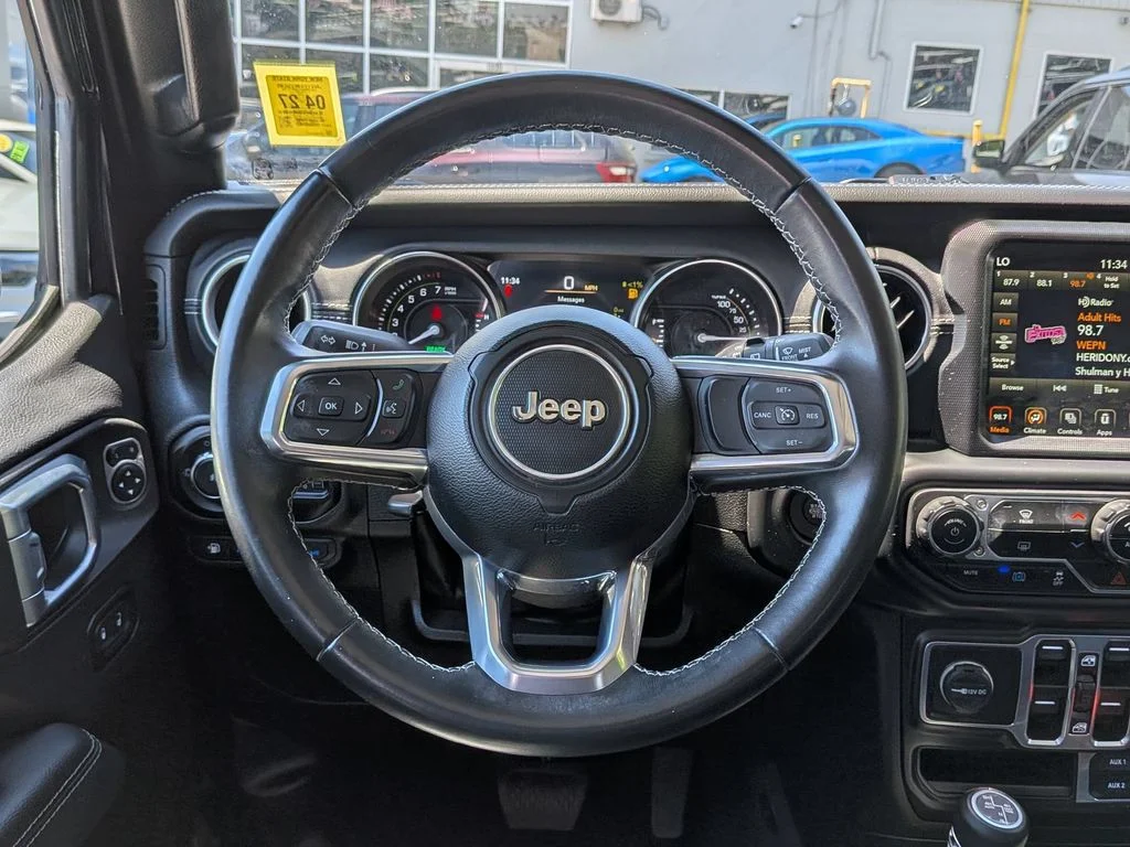 Used 2022 Black Jeep Unlimited Sahara 4xe image 14