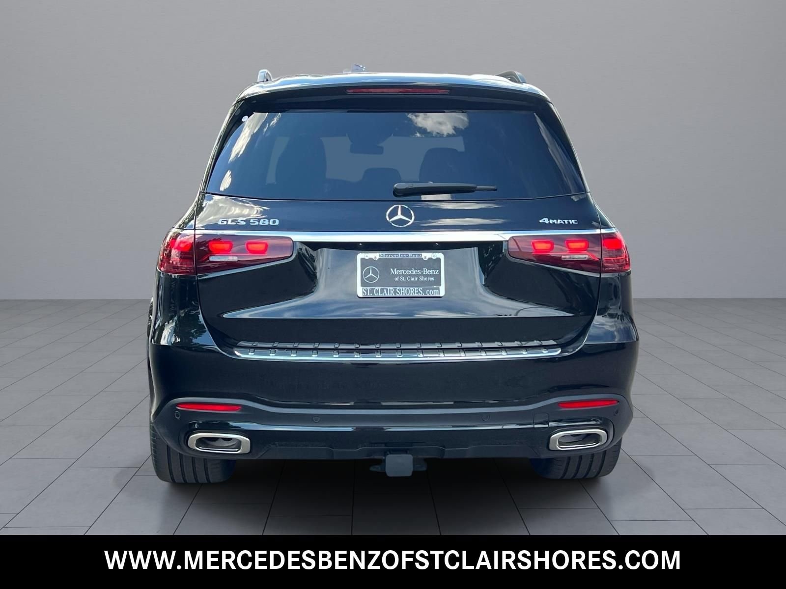 New 2026 Obsidian Black Metallic Mercedes-Benz GLS 580 image 5